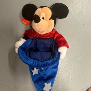 Disney Sorcerer Mickey Stocking with Red Robe